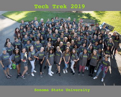 Tech Trek 2019 group